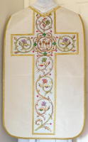 White Roman Vestment